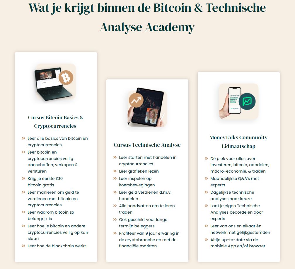 Crypto & Trading Academy Madelon Vos